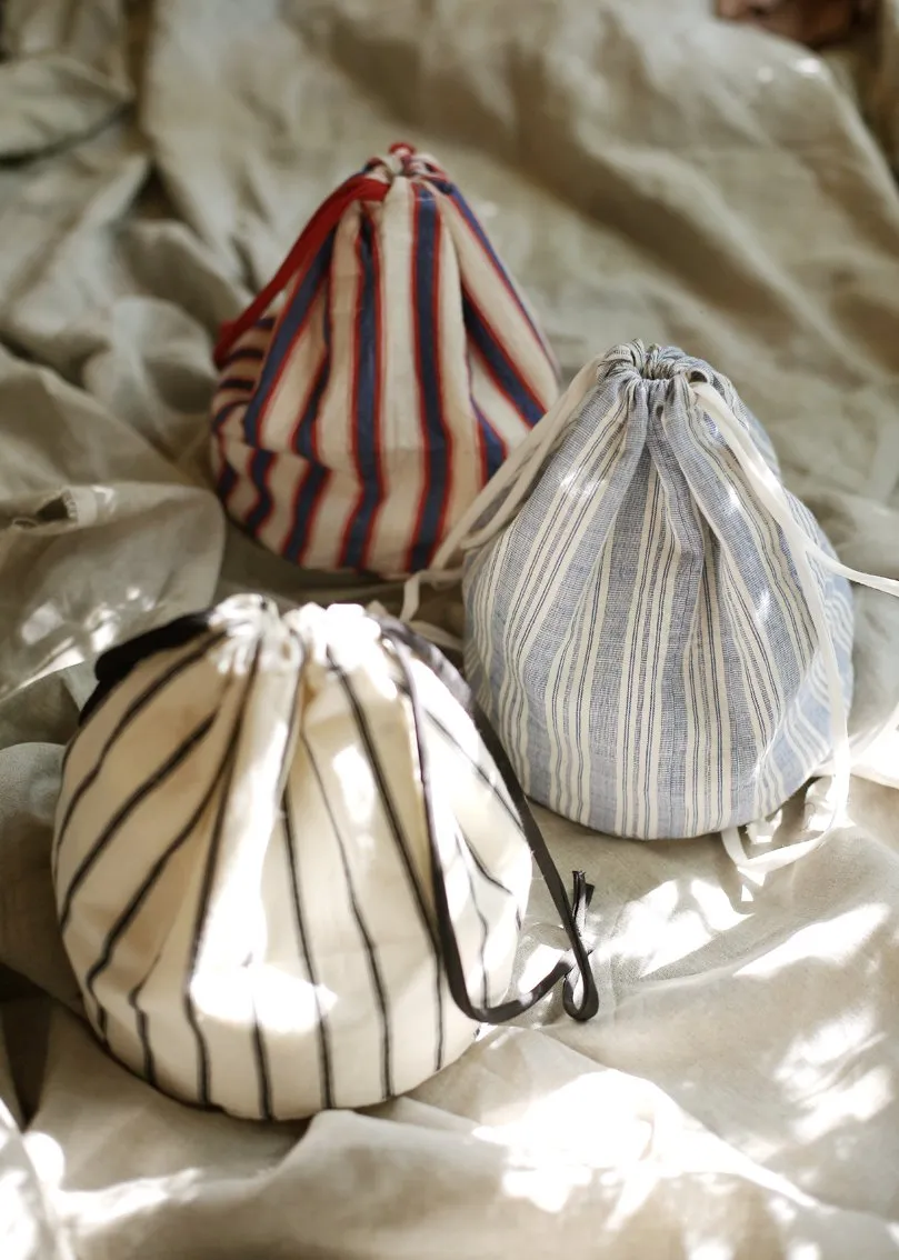 LULU Handwoven Pouch Bag - Riviera