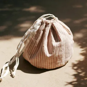 LULU Handwoven Pouch Bag - Rose