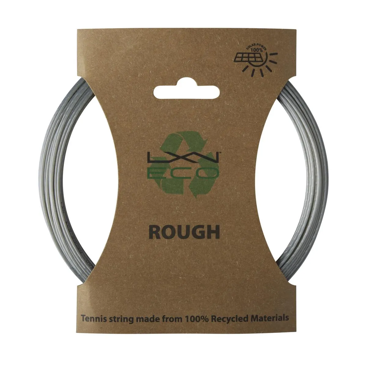Luxilon Eco Rough 125 Tennis String - Set (Grey)