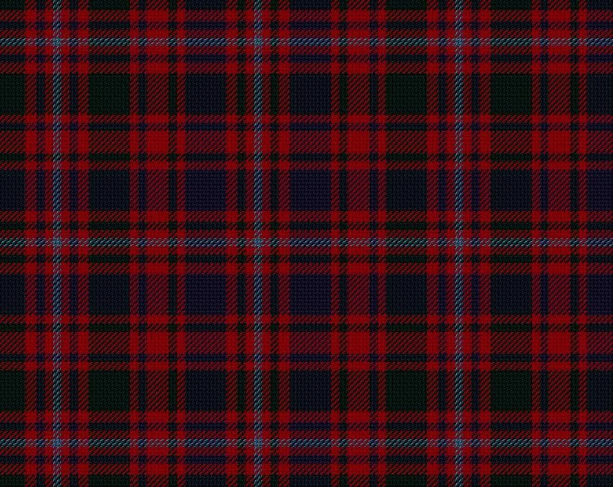 MacIntyre Red Modern Casual 4 Yard Kilt
