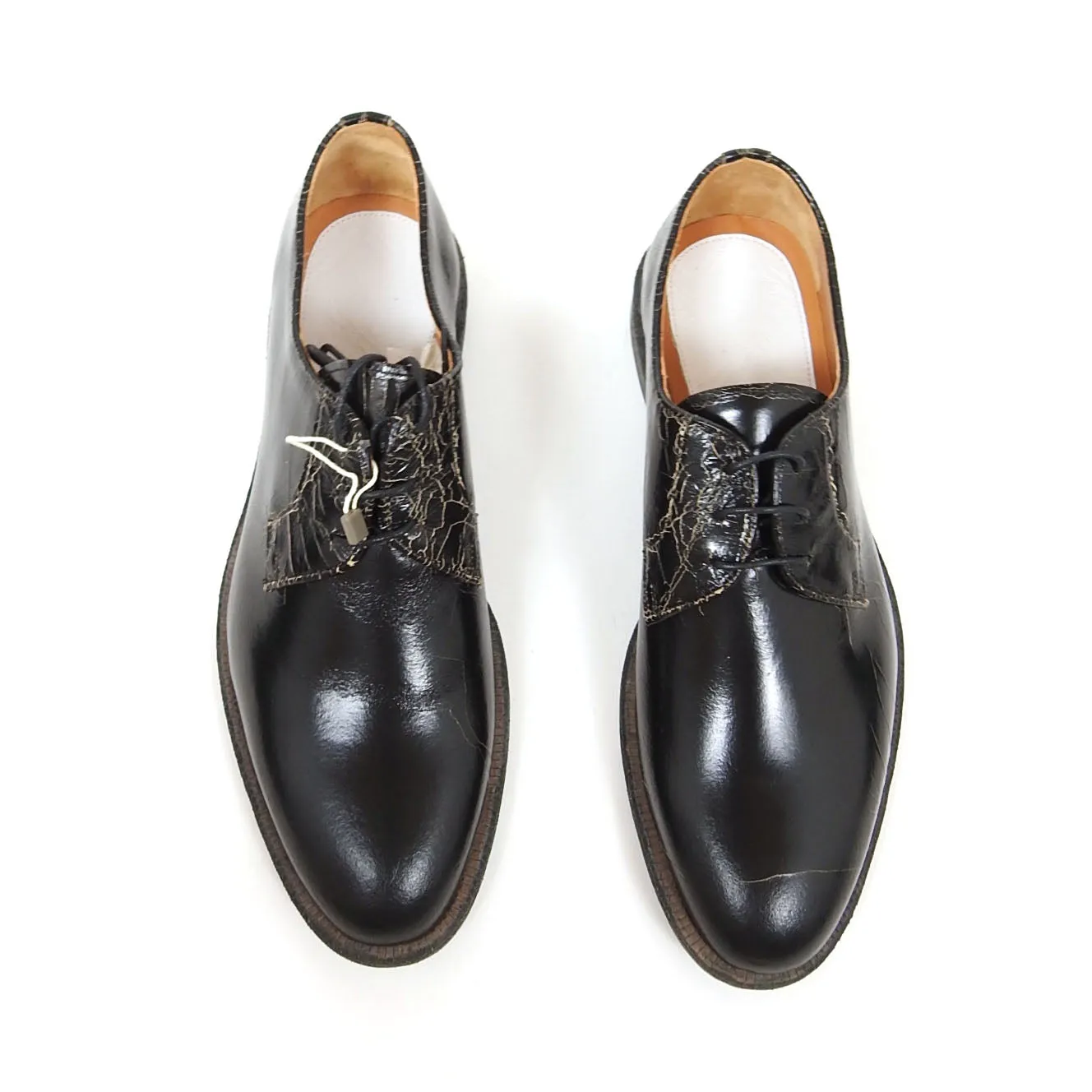 Maison Margiela 2013 Cracked Dress Shoes Size 41