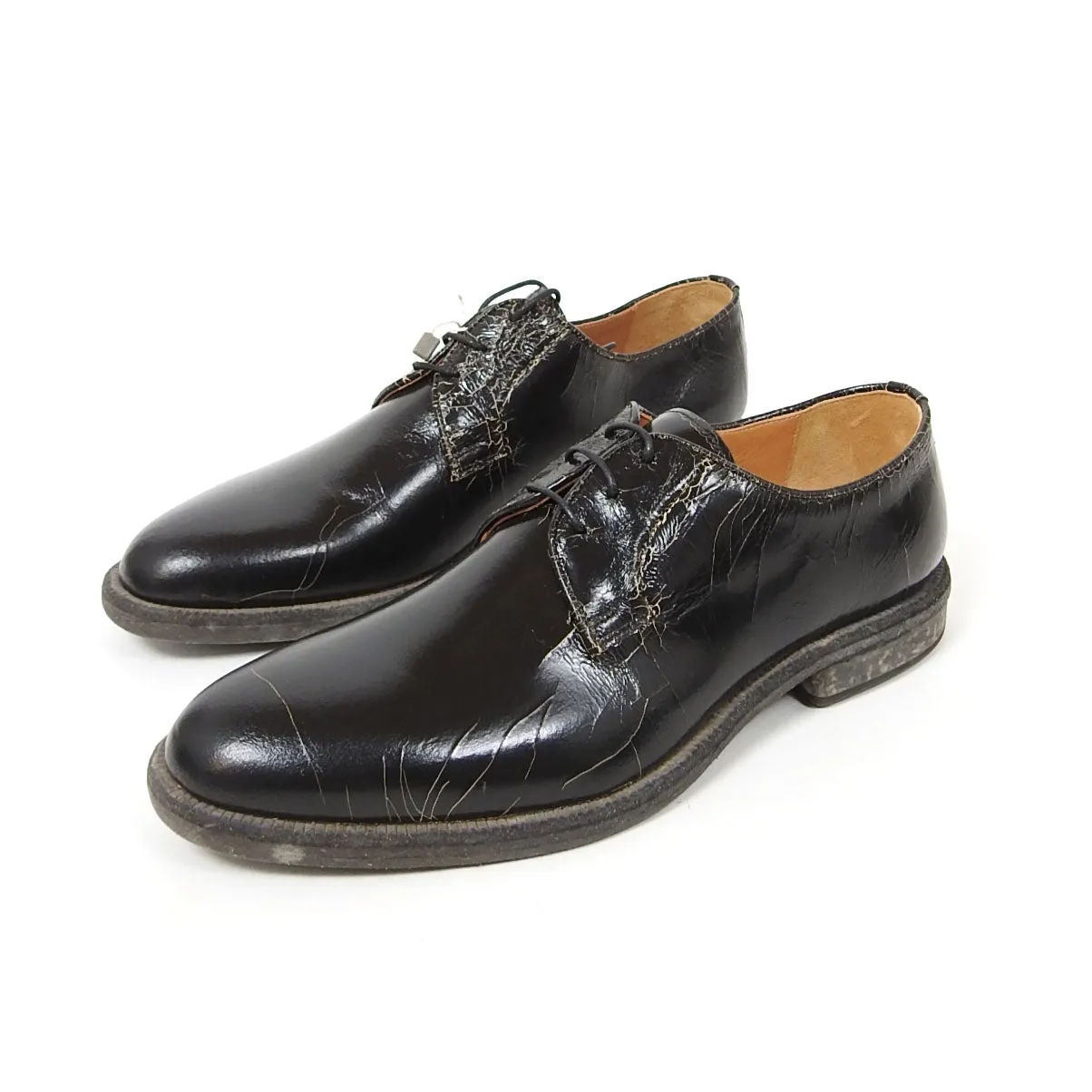 Maison Margiela 2013 Cracked Dress Shoes Size 41