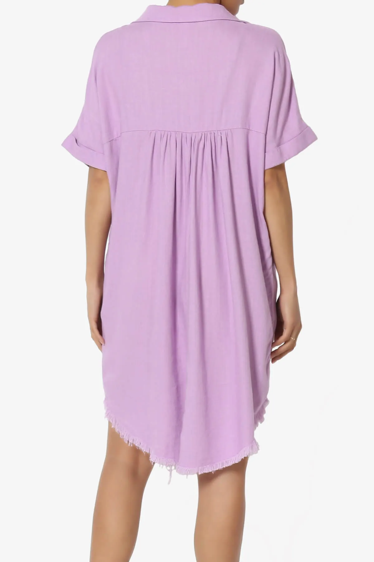 Mayven Linen Oversized Shirt Dress