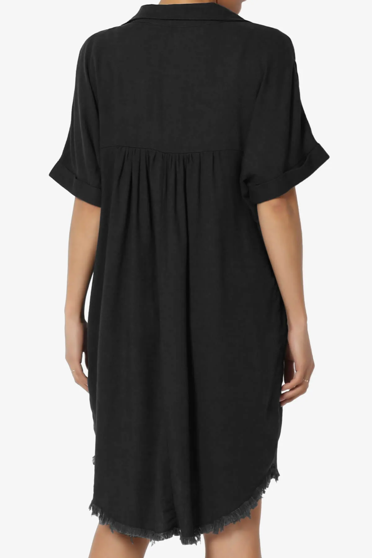 Mayven Linen Oversized Shirt Dress