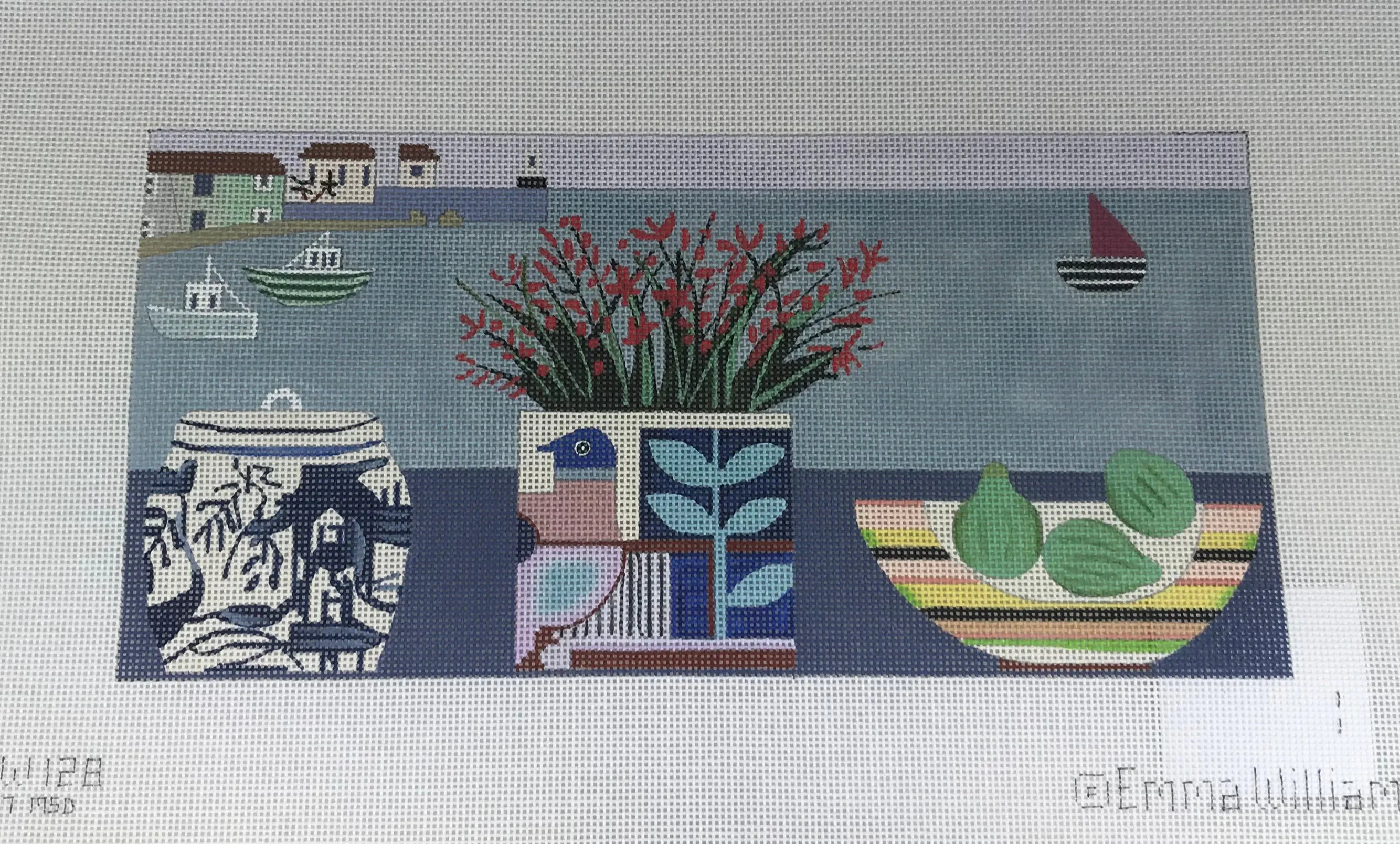 Melissa Shirley EW128 Figs & Bird Bouquet