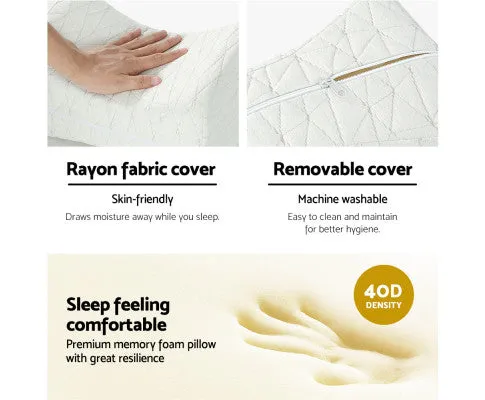 Memory Foam Pillow Cushion Neck Support Knee Leg Pillows Soft