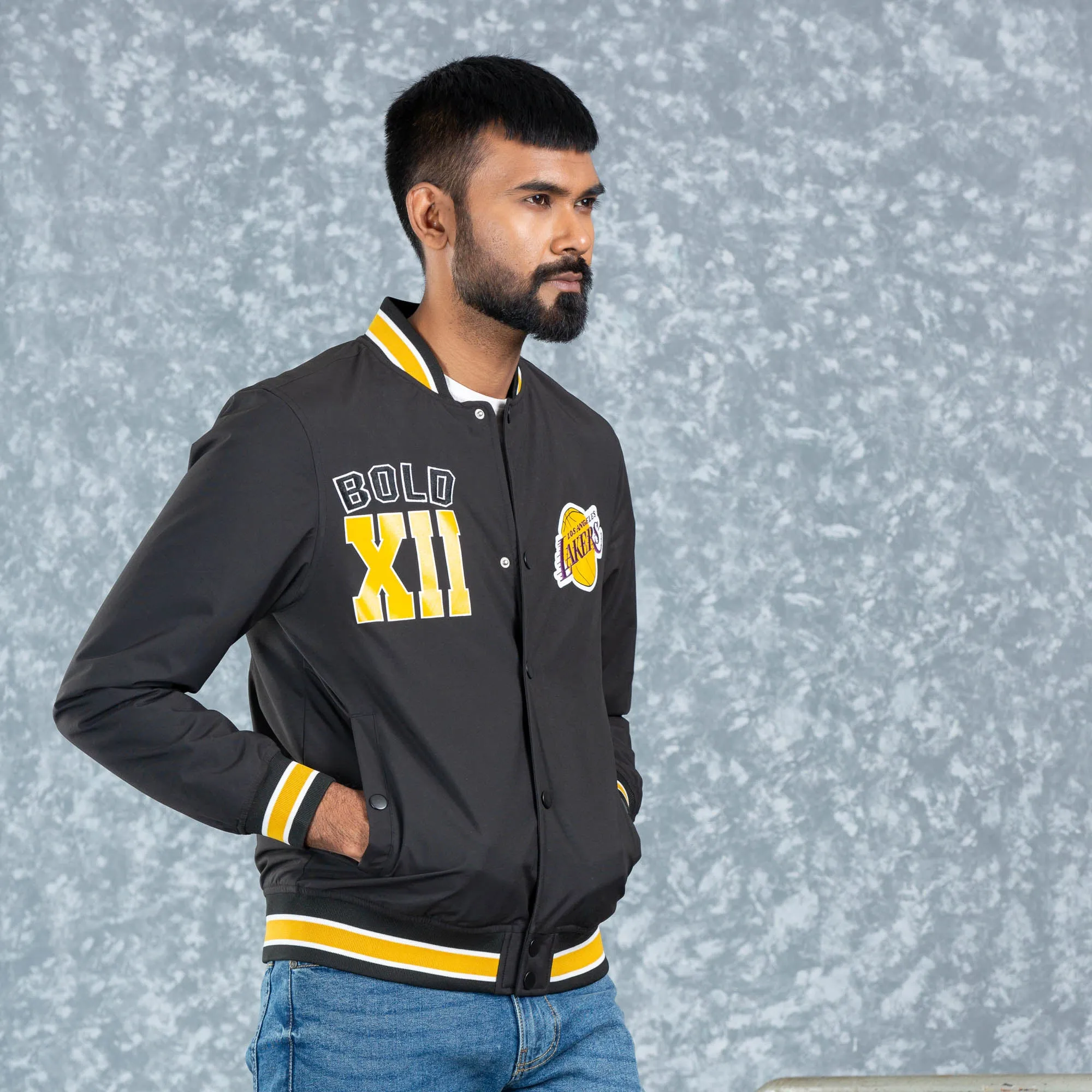 Mens Bomber- Black