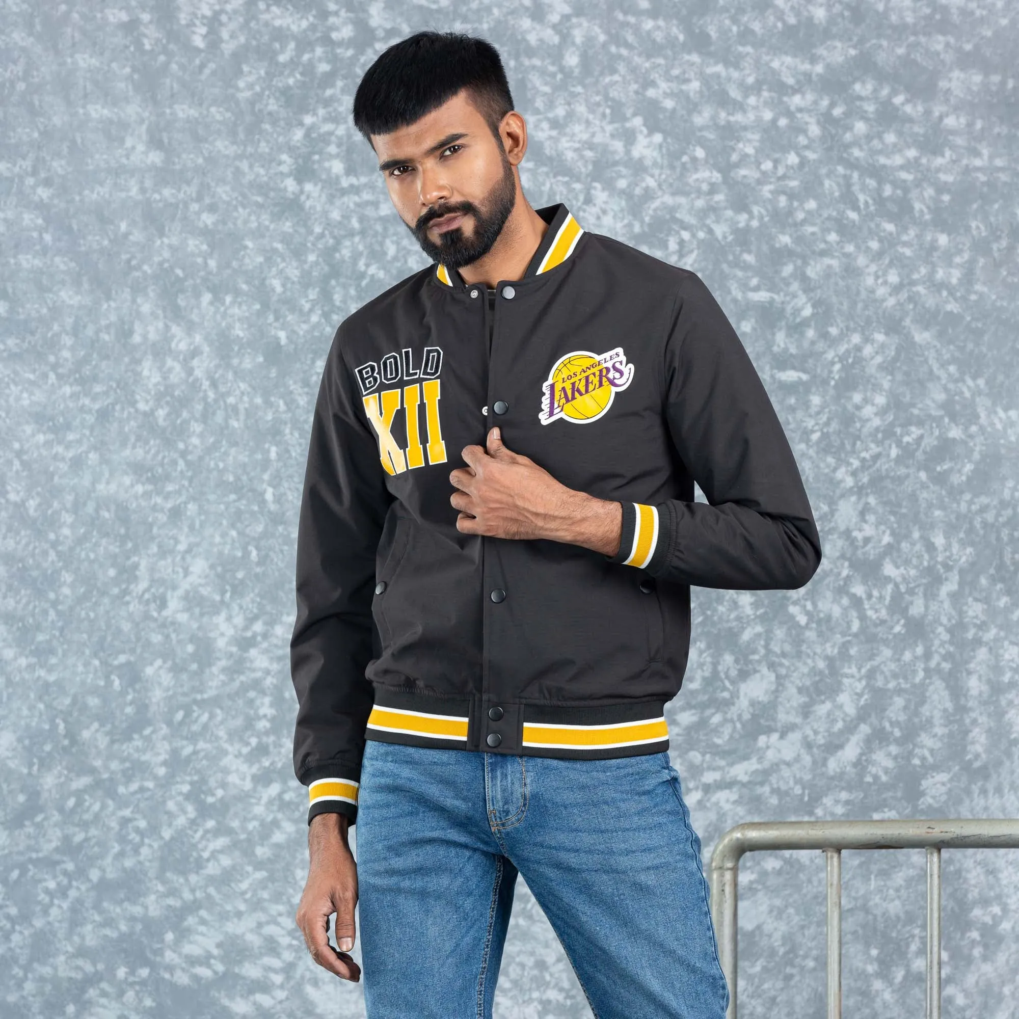 Mens Bomber- Black