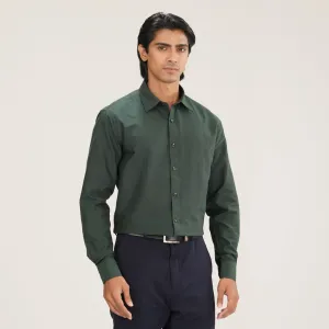 Mens Formal Shirt-Green