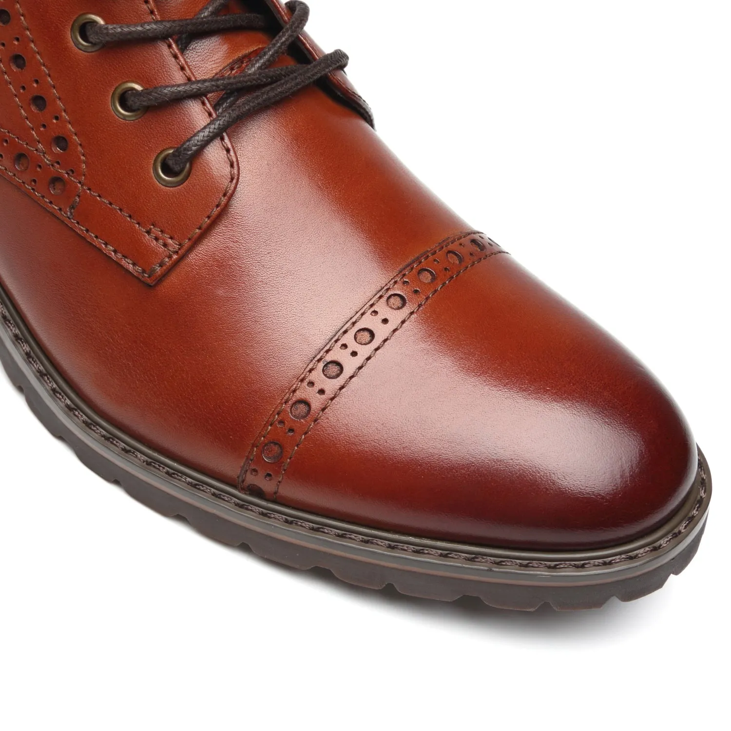 Men's Lace Up Boot Deeno-2-whisky
