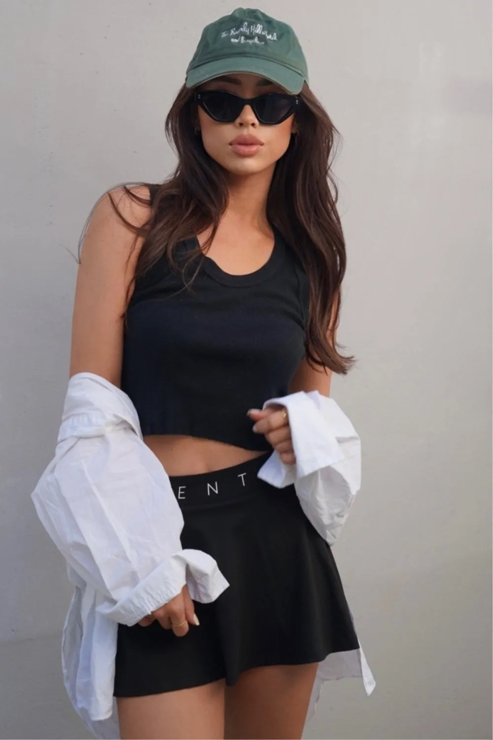 Micro Skort - Black