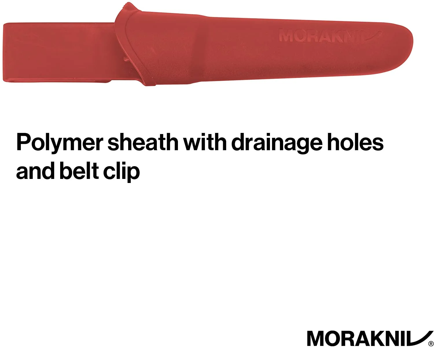 Morakniv Companion Spark Fixed-Blade Outdoor Knife and Fire Starter