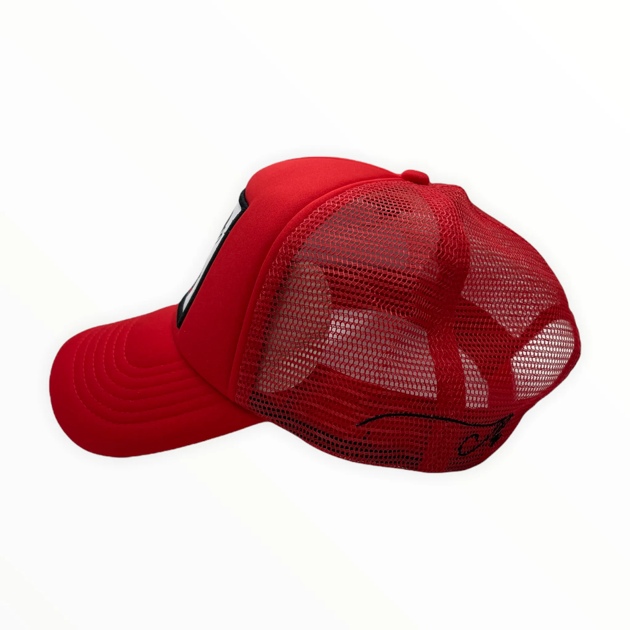 Mr. JHats Cartoon Trucker Hat w/pins