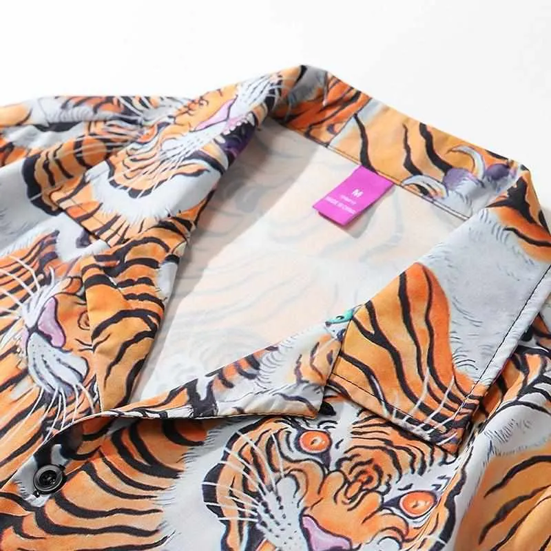 Neo Brawler Tiger Mirage Hawaiian Beach Shirt