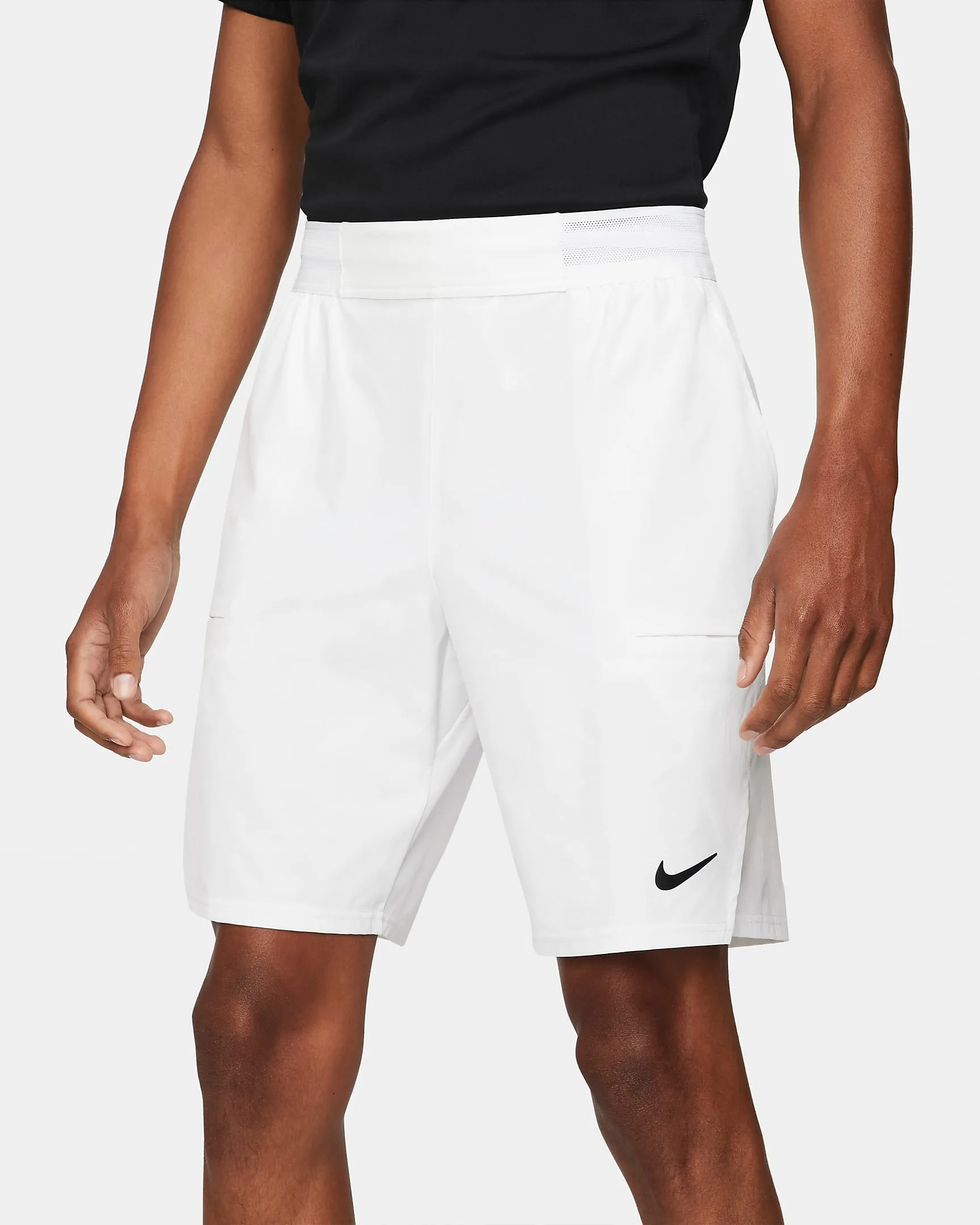 Nike Men's Court Dri-FIT Advantage 9 In Shorts (White)