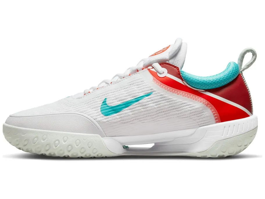 NikeCourt Zoom Nxt White/Washed Teal Men's & Women’s Tennis Shoes - 2022 NEW ARRIVAL