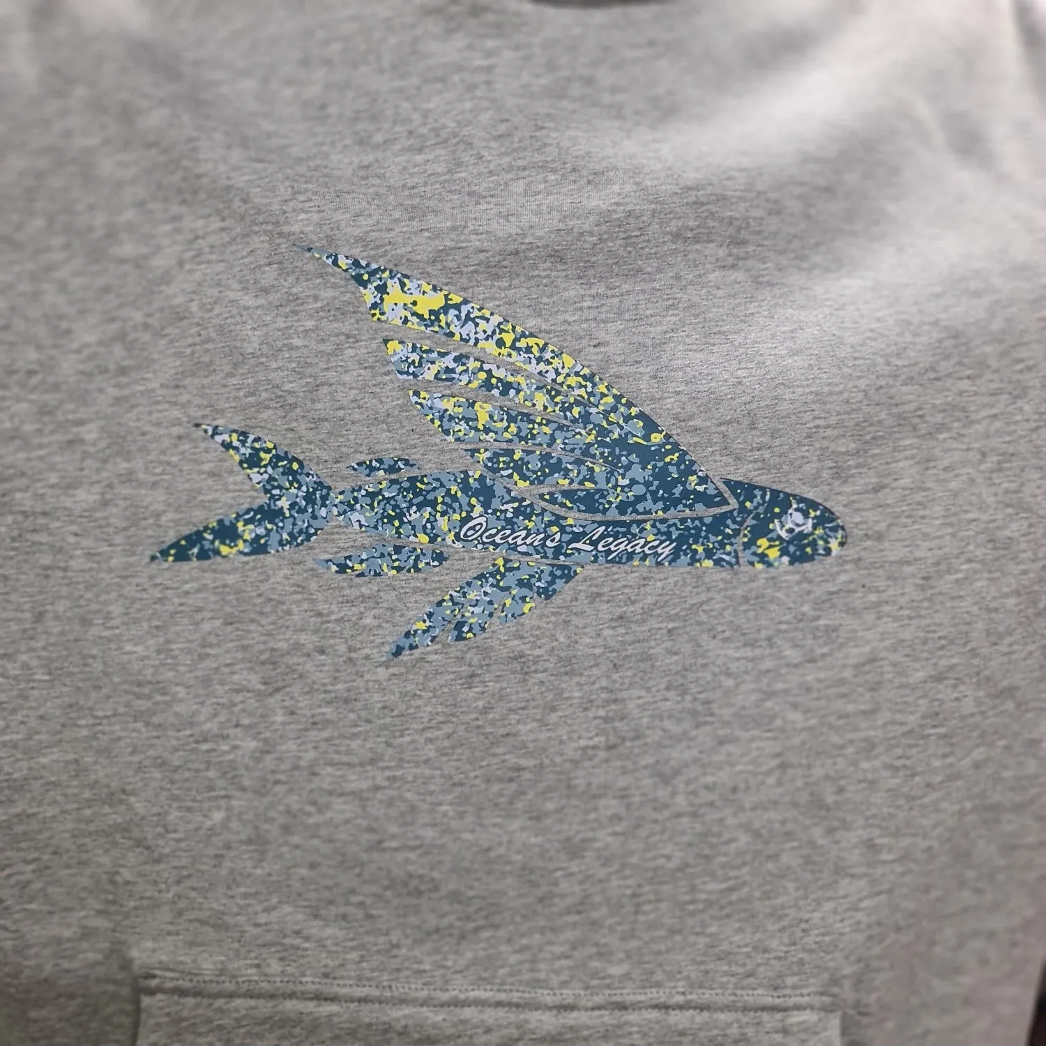 Oceans Legacy Fleece Hoodie - Grey