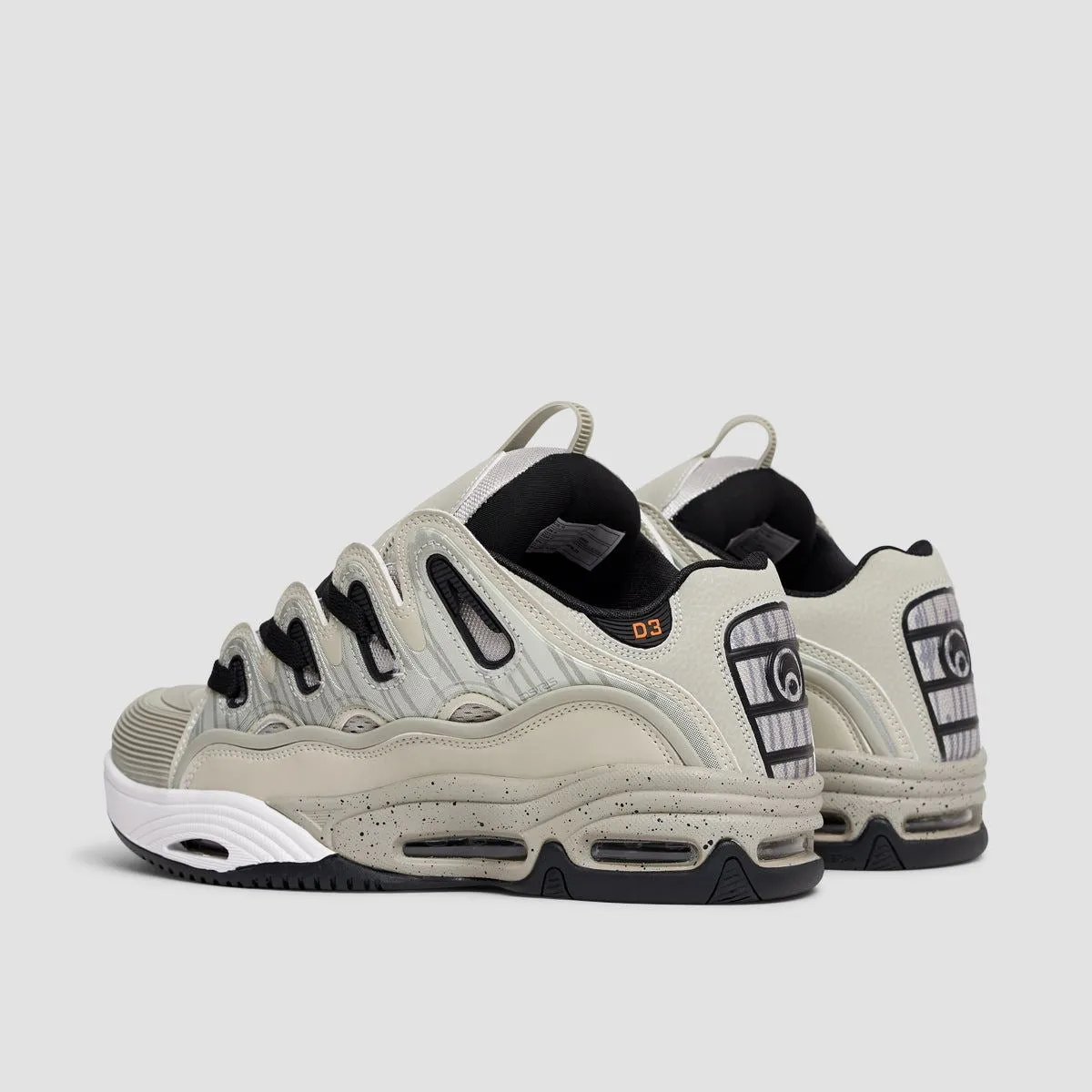 Osiris D3 2001 Shoes - Grey/Orange/Black