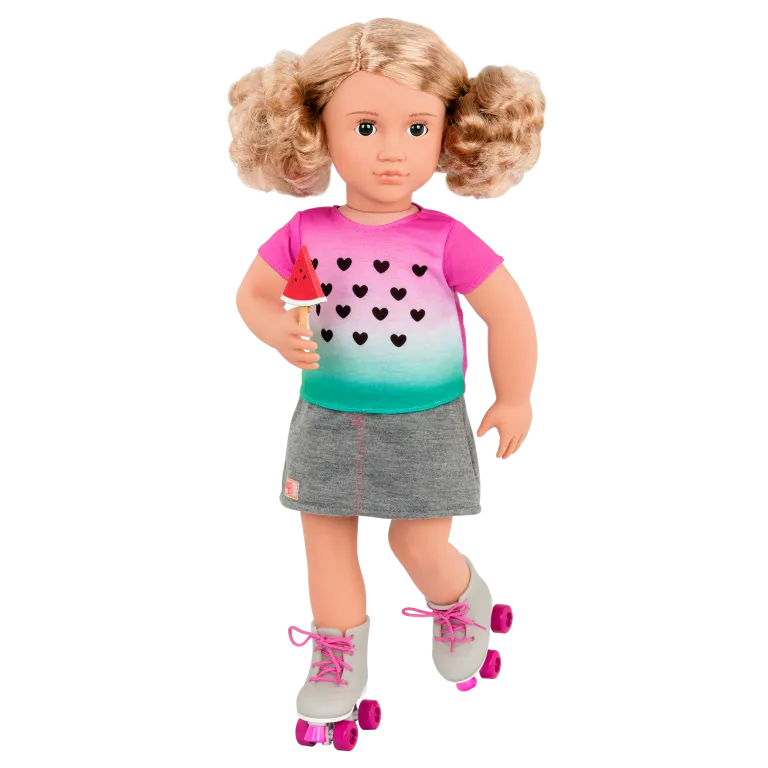 Our Generation  One In A Melon  Watermelon Outfit