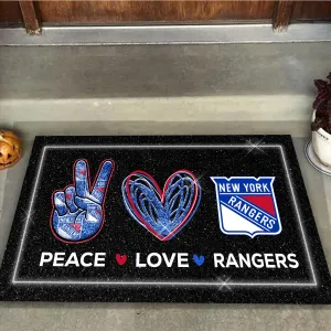 Peace, Love, NYRG - Anti Slip Indoor Doormat