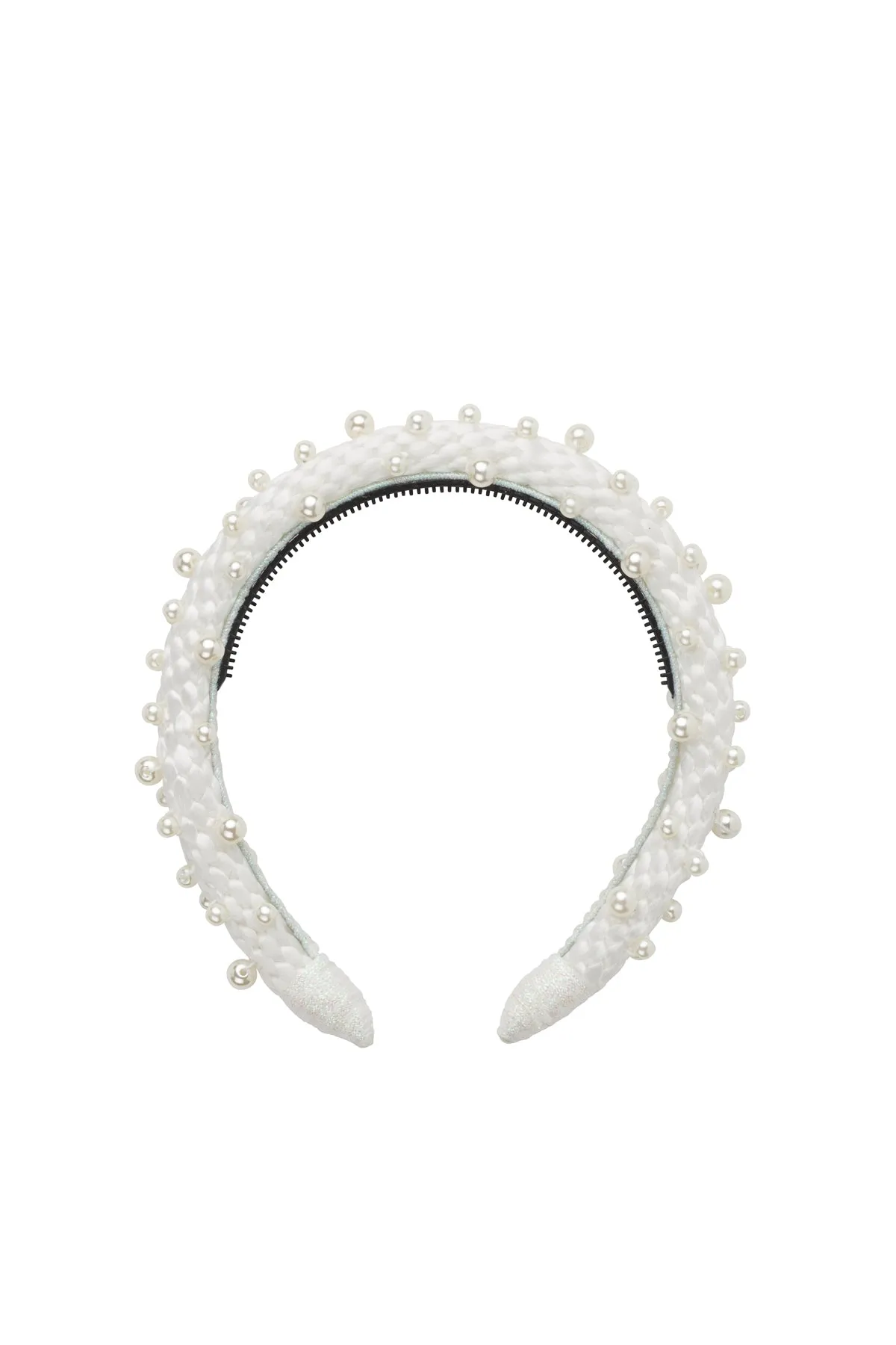 Pearl Queen Women's Headband - Dove White