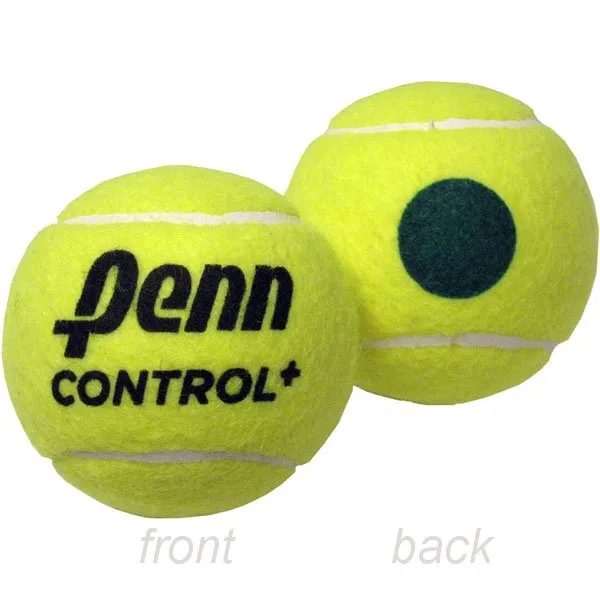 Penn Control  Green Dot 12 Can Tennis Balls