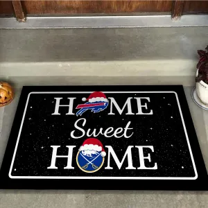 Perfect Christmas Doormat Buffalo B, SBR -  Anti Slip Indoor Doormat