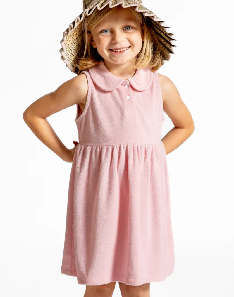Pink French Terry Tennis Dress