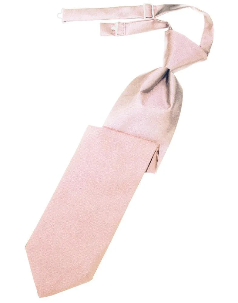 Pink Luxury Satin Necktie