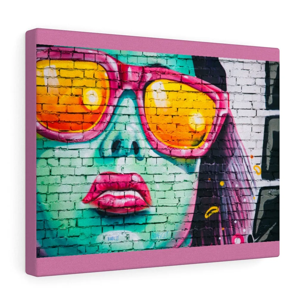 Pink Sunglasses canvas