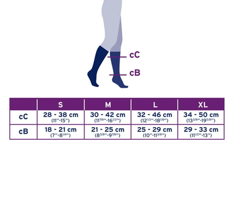 PR/1 JOBST SPORT STOCKING UNISEX, 15-20MMHG, X-LG, PINK/GREY, KNEE-HIGH CLOSED TOE
