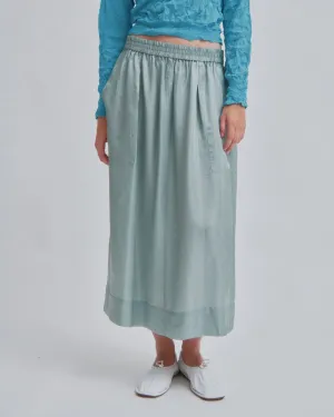 Pull-On Skirt in Sea Foam