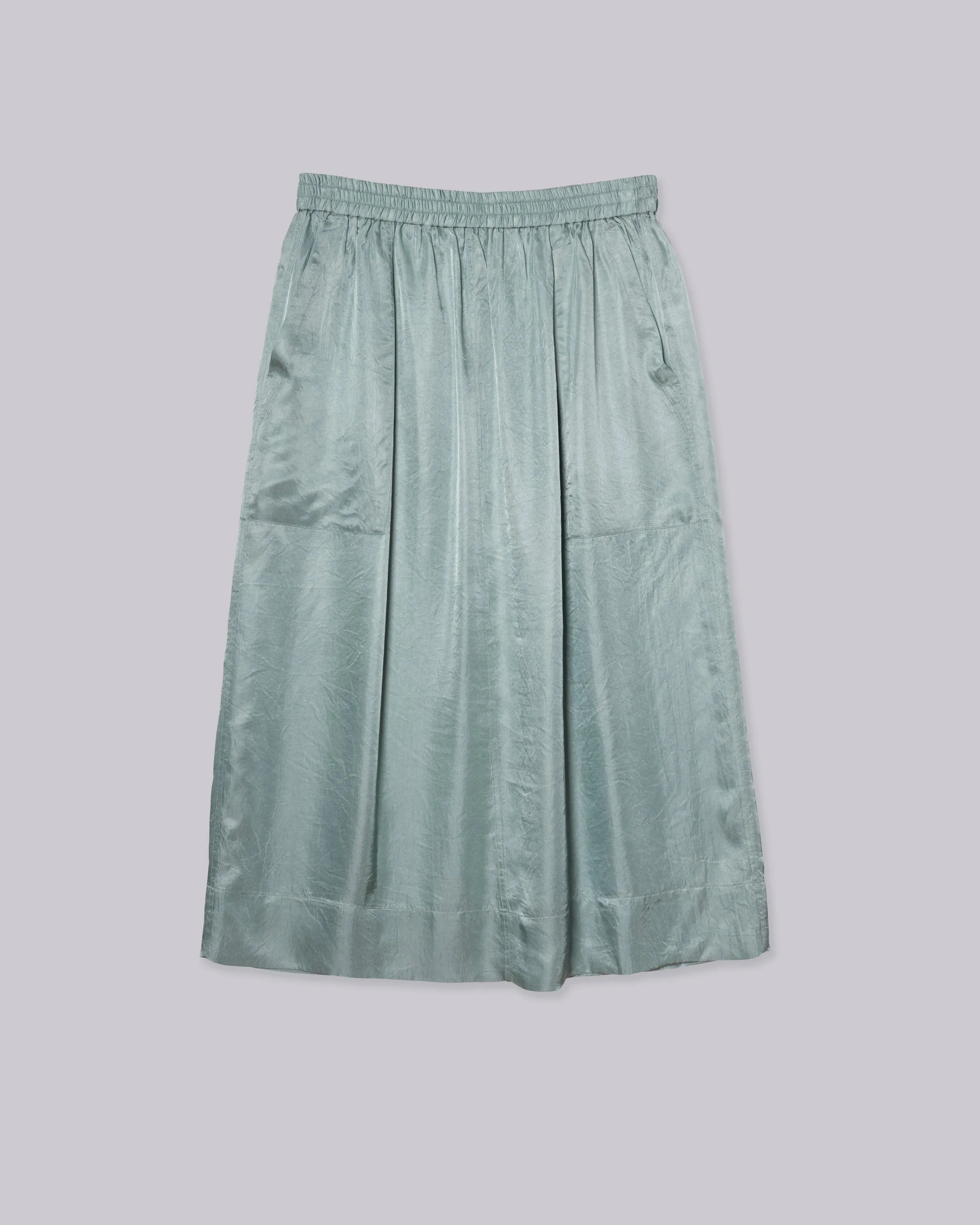 Pull-On Skirt in Sea Foam