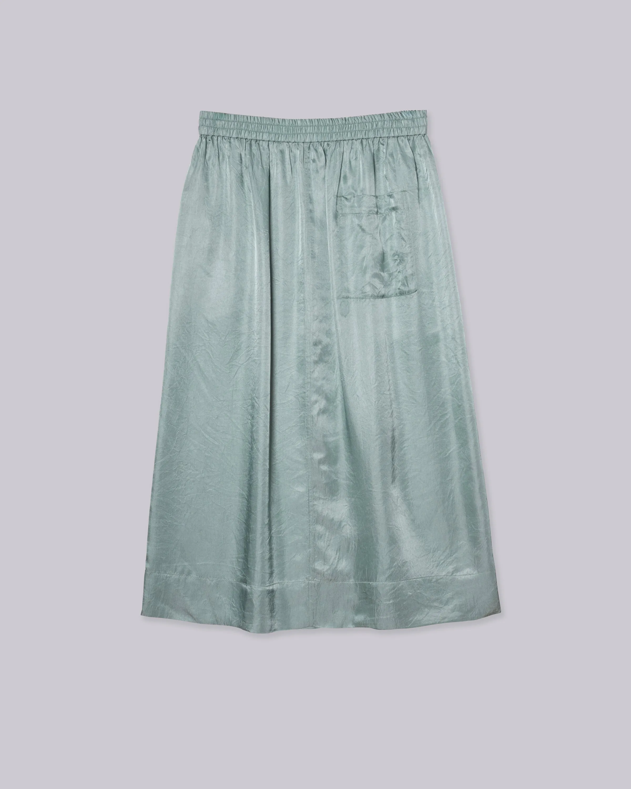 Pull-On Skirt in Sea Foam