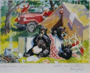 "Birthday Party" by Walter M. Baumhofer