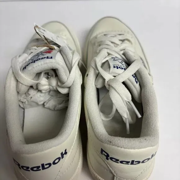 Reebok Men’s Club C 85 Tennis Sneakers White, Size 8.5 M