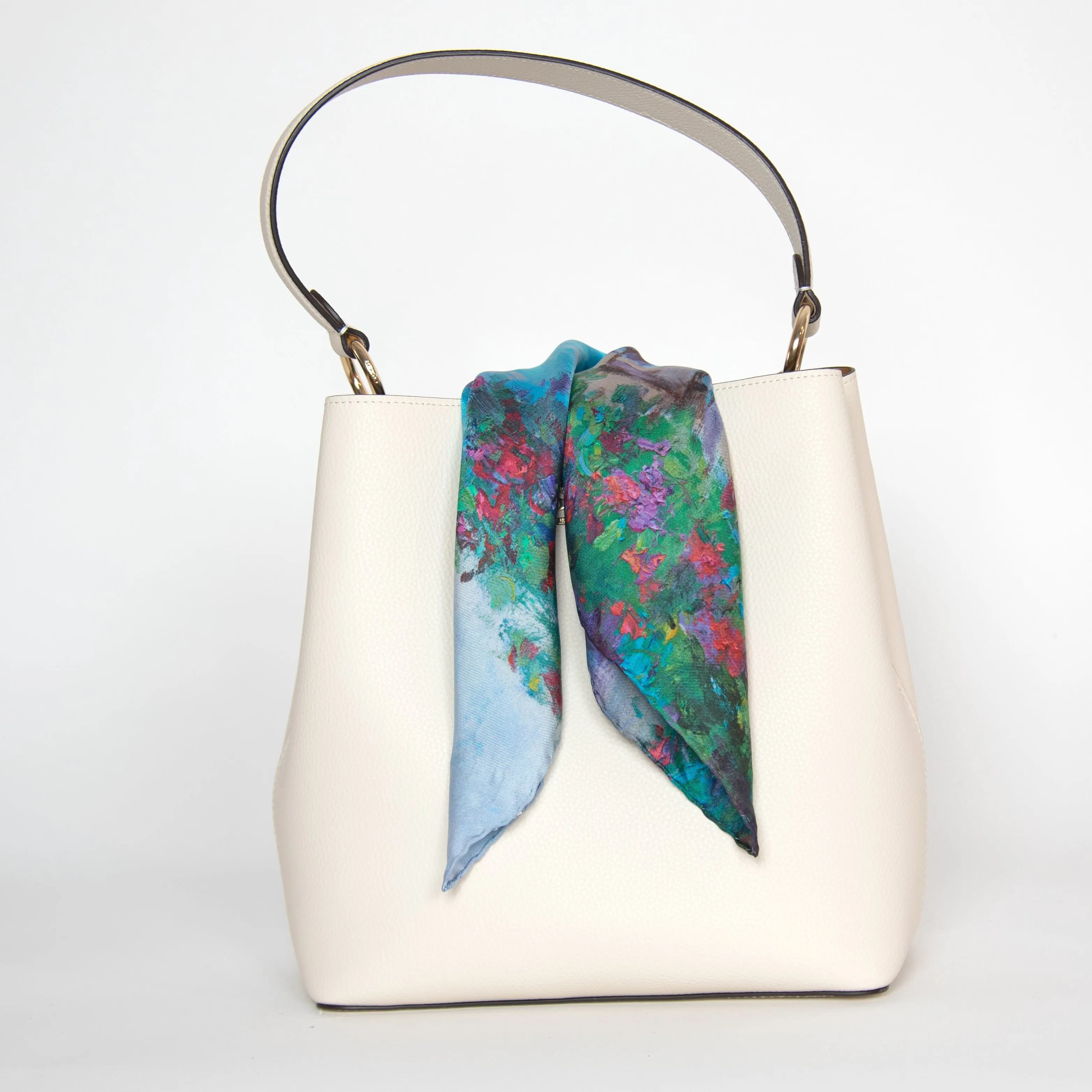 Reverie, 16.5-inch Square Italian Silk Scarf