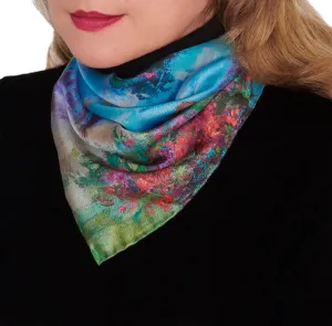 Reverie, 16.5-inch Square Italian Silk Scarf