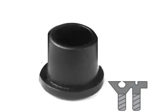 ROUND PLASTIC BUSH (BLACK)