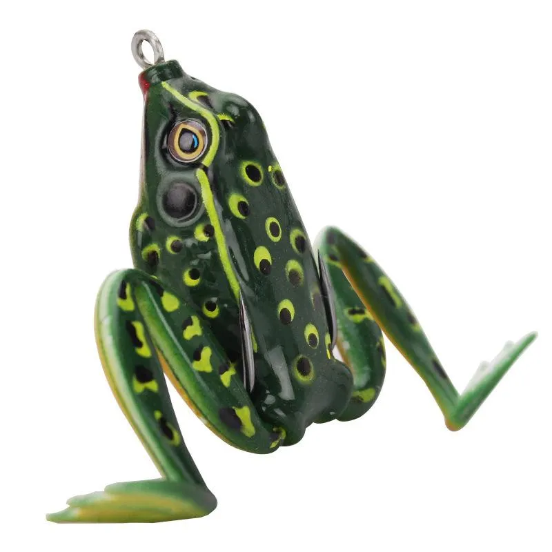 Rubber Frog Fishing Bait-Realistic Frog Bait