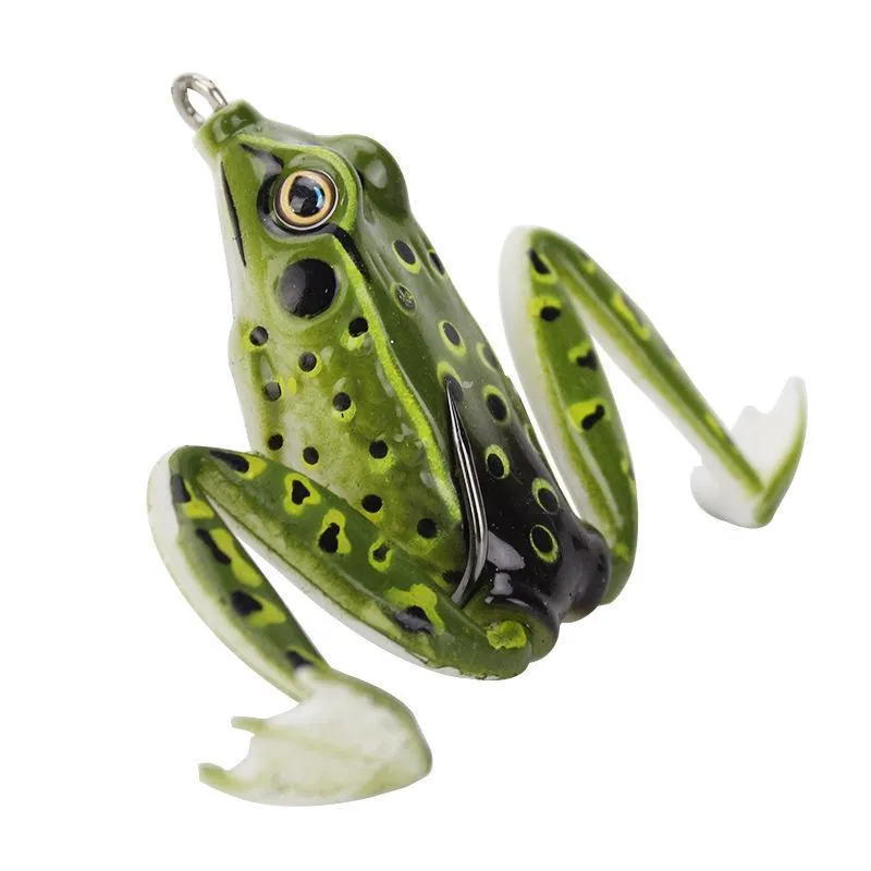 Rubber Frog Fishing Bait-Realistic Frog Bait