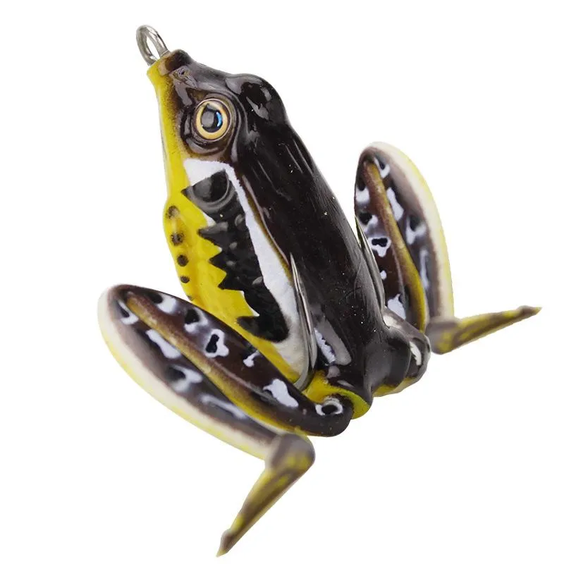 Rubber Frog Fishing Bait-Realistic Frog Bait