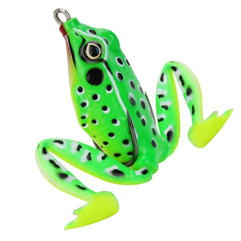 Rubber Frog Fishing Bait-Realistic Frog Bait