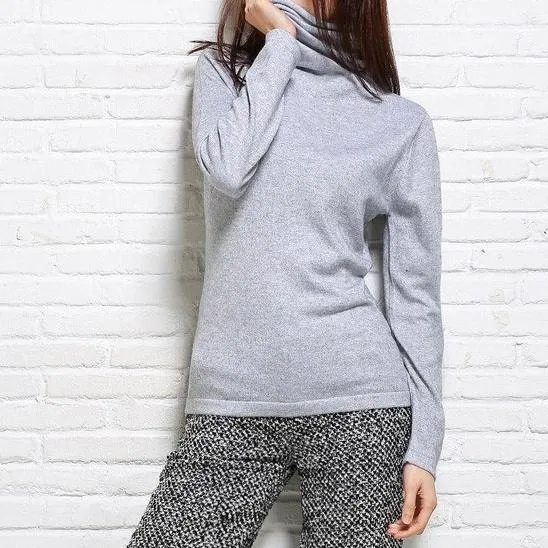 Scarf Collar Sweatshirt