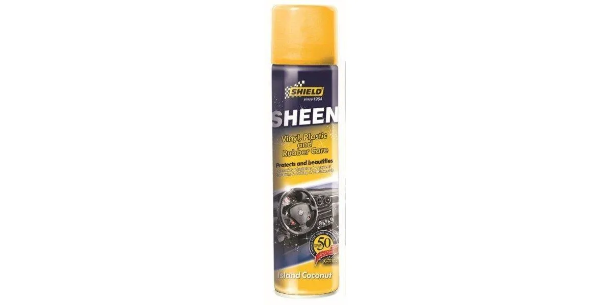 Shield Sheen Vinyl, Plastic & Rubber Care 300Ml