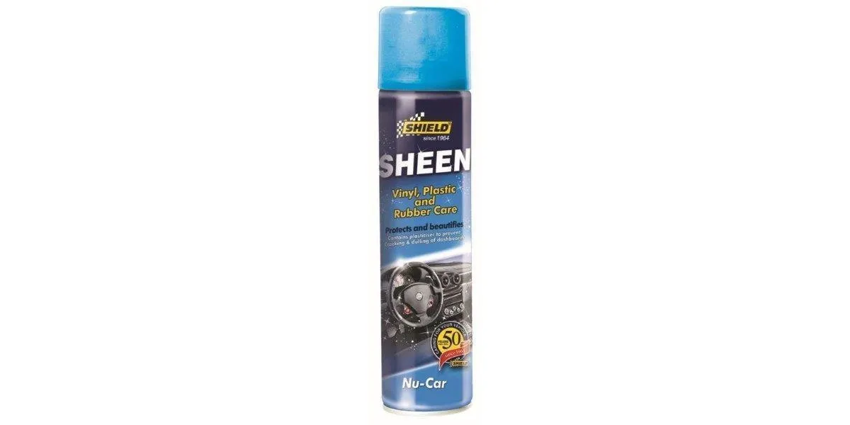 Shield Sheen Vinyl, Plastic & Rubber Care 300Ml