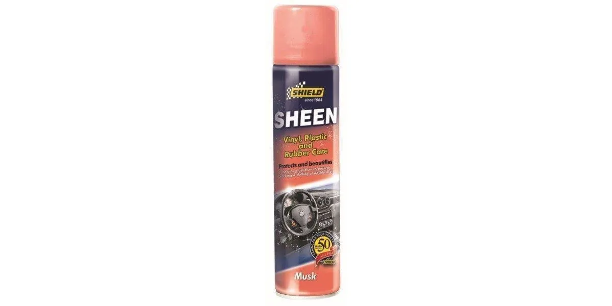 Shield Sheen Vinyl, Plastic & Rubber Care 300Ml