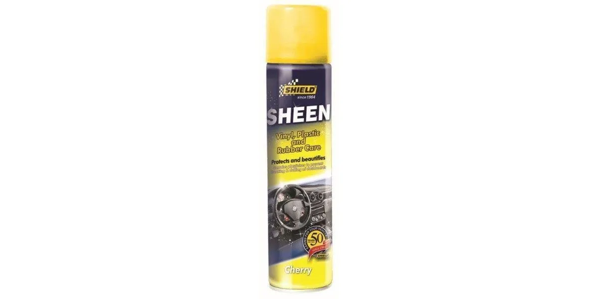 Shield Sheen Vinyl, Plastic & Rubber Care 300Ml