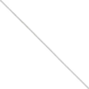 Silver Polished 1.20-mm Round Snake Chain