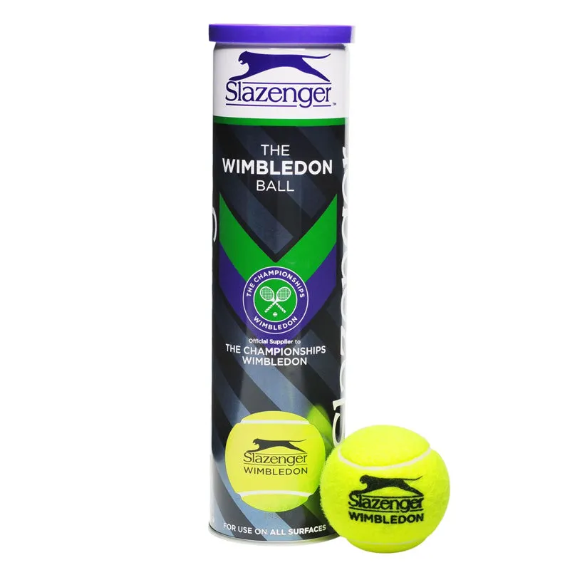 Slazenger Wimbledon 4 Ball Tin